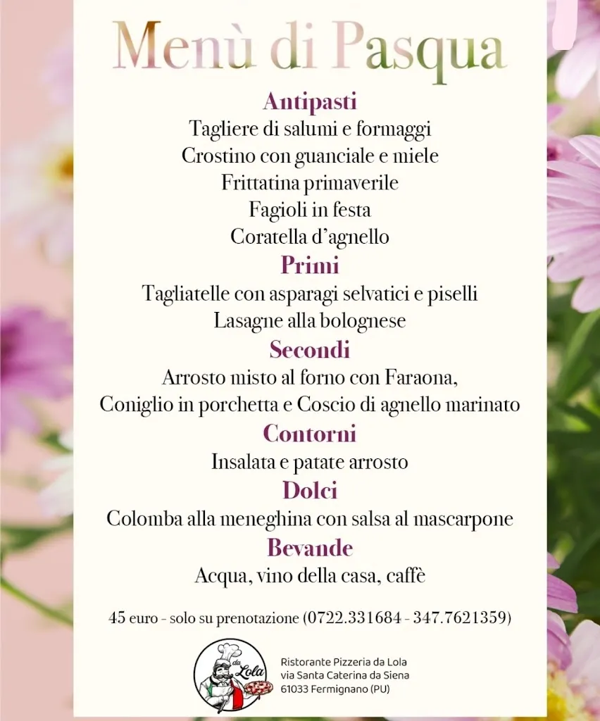 Menu_Ristorante Pizzeria da Lola_Fermignano_immagine_1