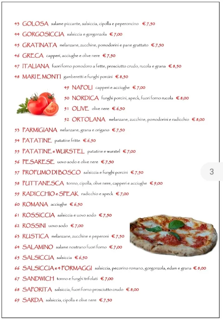 Pizzeria PETER PAN restaurant in Fermignano