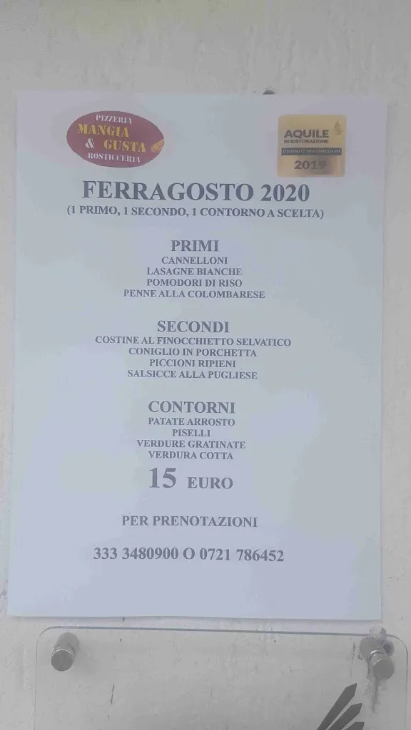 Menu_Pizzeria Rosticceria Mangia & Gusta_Frontone_image_1