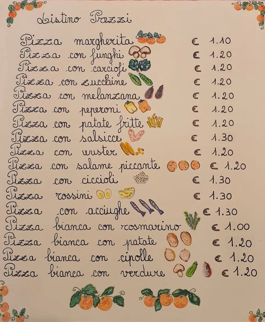 Menu_Pizzeria Paninoteca Bar L'arcobaleno_Fossombrone_image_1