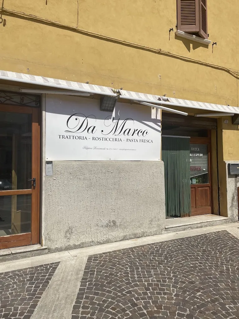 Da Marco trattoria rosticceria pasta fresca restaurant in Fossombrone