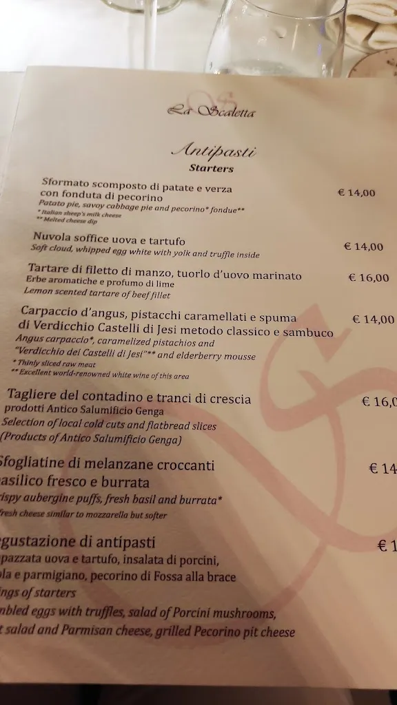 Menu_Ristorante La Scaletta Gusto DiVino -Castello di Genga via Corridoni 1 Genga_Genga_image_3