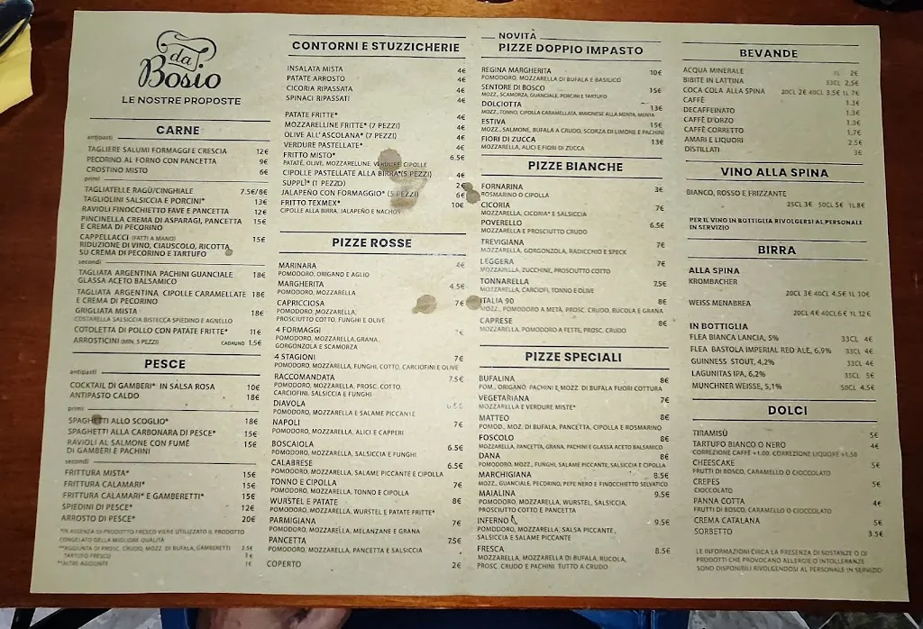 Menu_Hotel Ristorante Pizzeria da Bosio_Genga_image_1