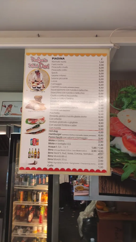 Menu_Piadineria Doni • since 1960_Gradara_immagine_1
