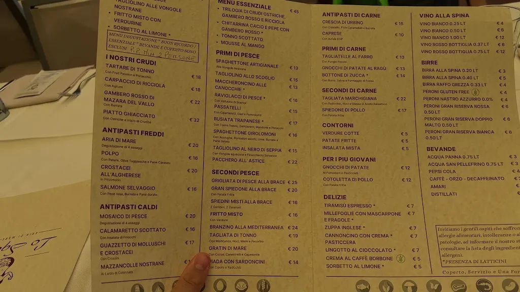 Menu_Lo Squero Ristorante Pizzeria_Gabicce Mare_image_2