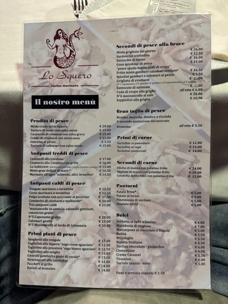 Menu_Lo Squero Ristorante Pizzeria_Gabicce Mare_image_4