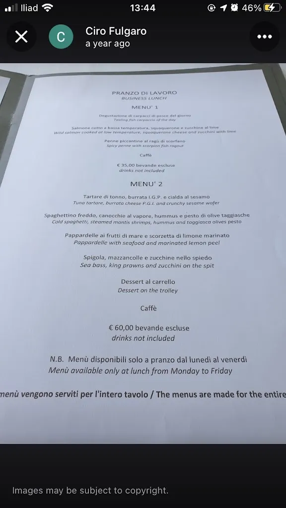 Menu_Ristorante Posillipo_Gabicce Mare_image_1