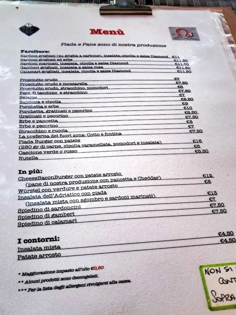 Menu_Piada & Sardoni_Gabicce Mare_image_1