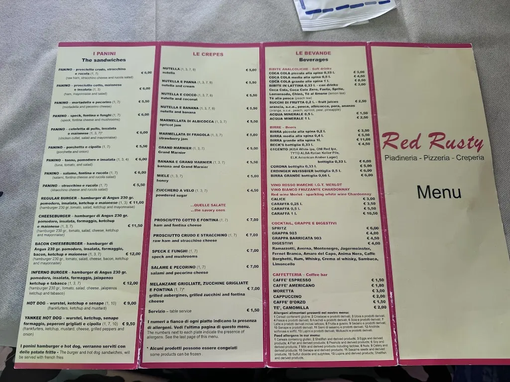 Menu_Red Rusty_Gabicce Mare_image_2