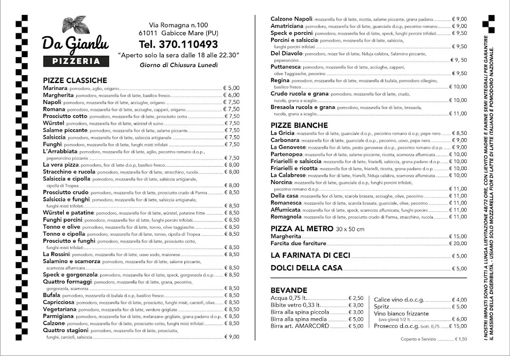 Menu_Pizzeria da Gianlu_Gabicce Mare_image_1