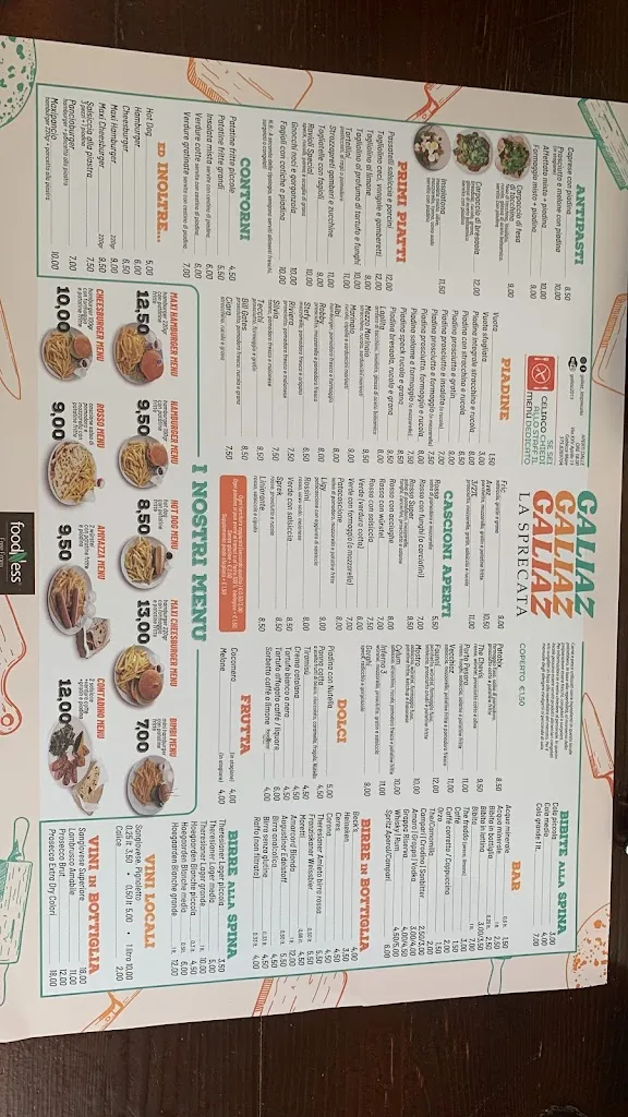 Menu_Piadineria da Galiaz _Gabicce Mare_image_3