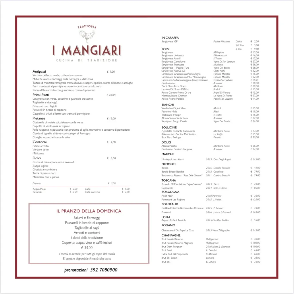 Menu_Trattoria I Mangiari_Gabicce Mare_image_1