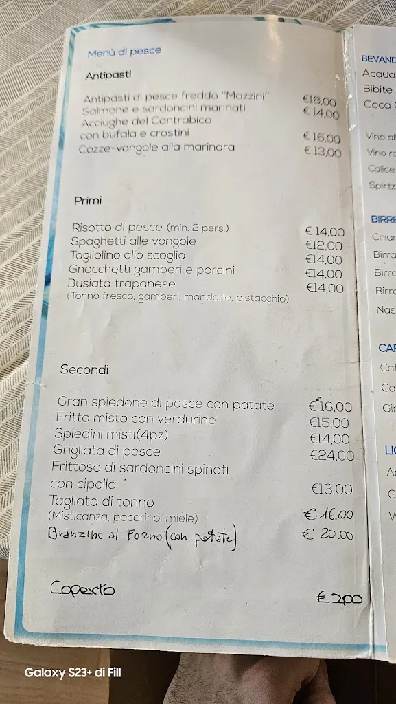 Menu_Ristorante Pizzeria Al Mazzini_Gabicce Mare_immagine_4