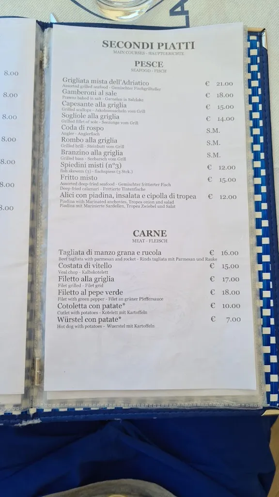 Menu_Bar Ristorante La Bussola_Gabicce Mare_image_4