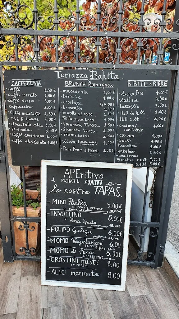 Menu_Betty's Bed and Breakfast - Bar Bahita Ristorante_Gabicce Mare_image_1