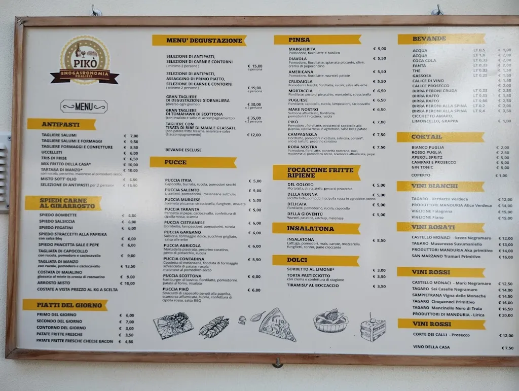 Menu_pikó osteria popolare - pizzeria -fornello cistranese_Casalini_image_1