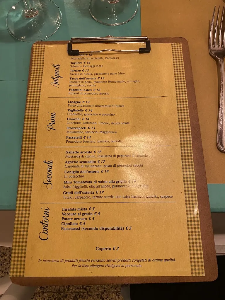 Menu_Osteria Del Poggio di Verdini Tommaso_Le Grazie di Ancona_image_3