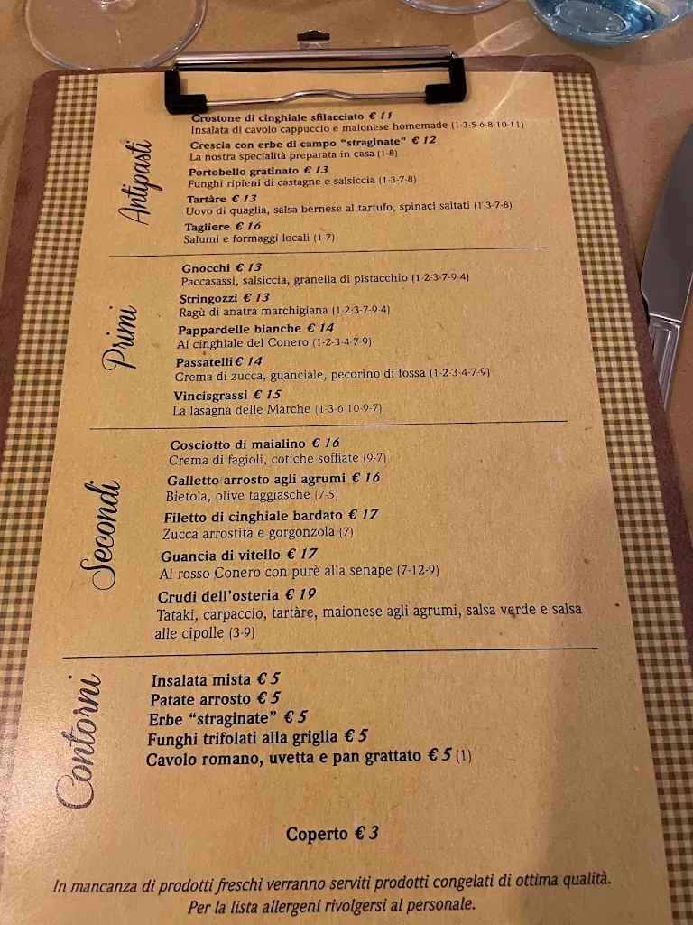 Menu_Osteria Del Poggio di Verdini Tommaso_Le Grazie di Ancona_image_4