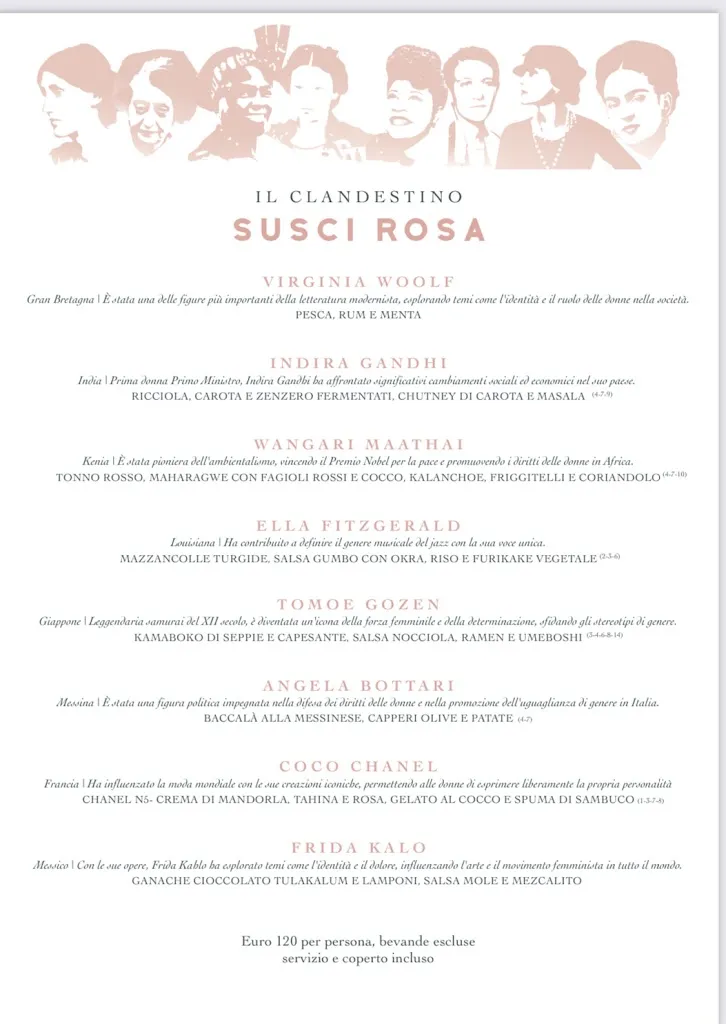 Menu_Clandestino Susci Bar_Le Grazie di Ancona_image_1