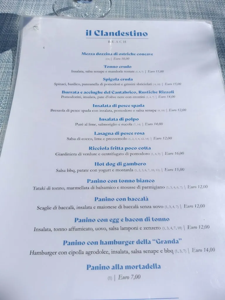 Menu_Clandestino Susci Bar_Le Grazie di Ancona_image_3