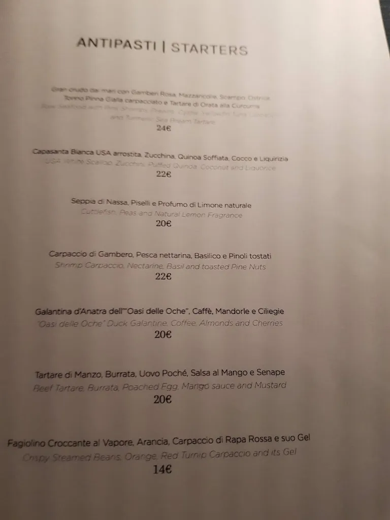 Menu_Ginevra Restaurant_Le Grazie di Ancona_image_4