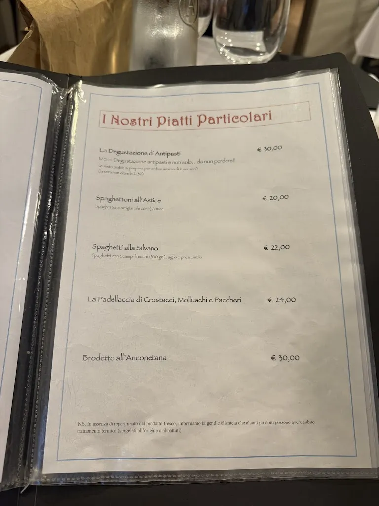 Menu_La Vecchia Osteria_Le Grazie di Ancona_image_1