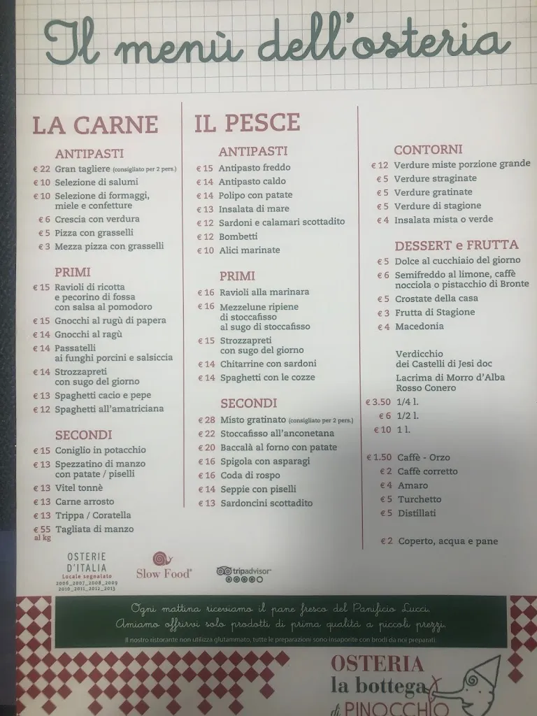 Menu_Osteria La Bottega Di Pinocchio_Le Grazie di Ancona_image_1