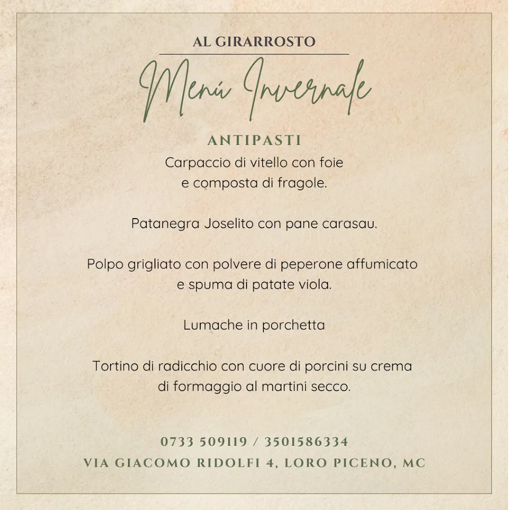Menu_Ristorante Al Girarrosto_Loro Piceno_image_1