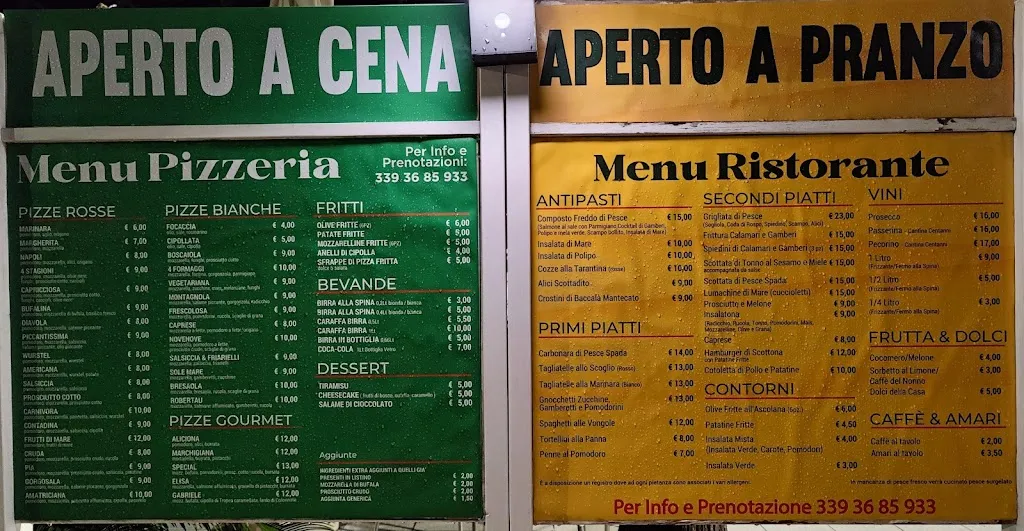 Menu_Chalet Nove Nove_Lido di Fermo_image_1