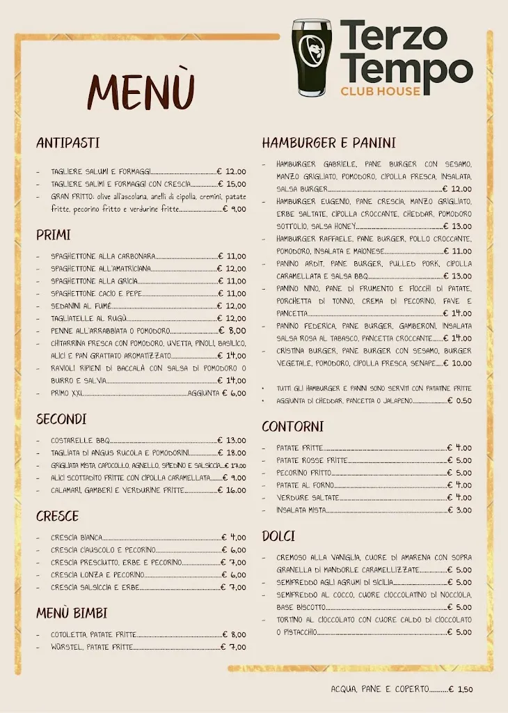Menu_Terzo Tempo Club House_Jesi_immagine_1