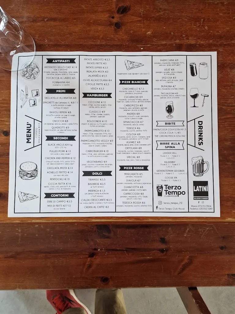 Menu_Terzo Tempo Club House_Jesi_immagine_3