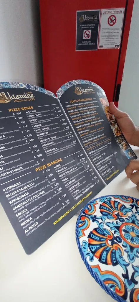Menu_Pizzeria ristorante Yasmine Pizza&Food (Piatti tradizionali Marocco)_Jesi_image_2