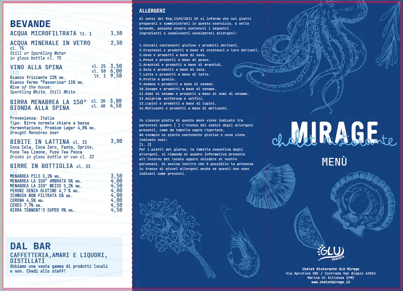 Menu_Chalet GLU Mirage_Marina di Altidona_immagine_2