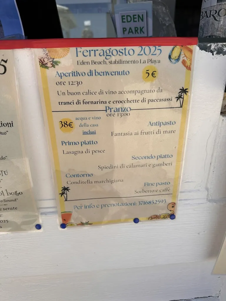 Menu_La Playa_Marina di Montemarciano_image_1