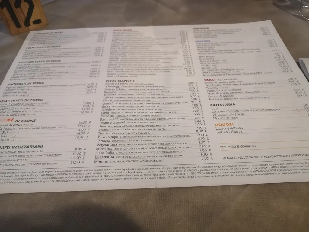 Menu_Il Podere - Trattoria e Pizzeria_Marina di Montemarciano_image_2