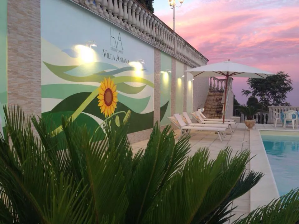 Villa Aniana restaurant in Massignano