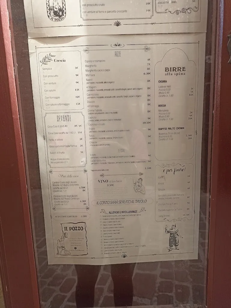 Menü_Il Pozzo_Macerata_Bild_2