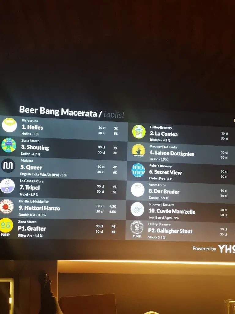 Menu_Birroteca BEER BANG Macerata_Macerata_image_2