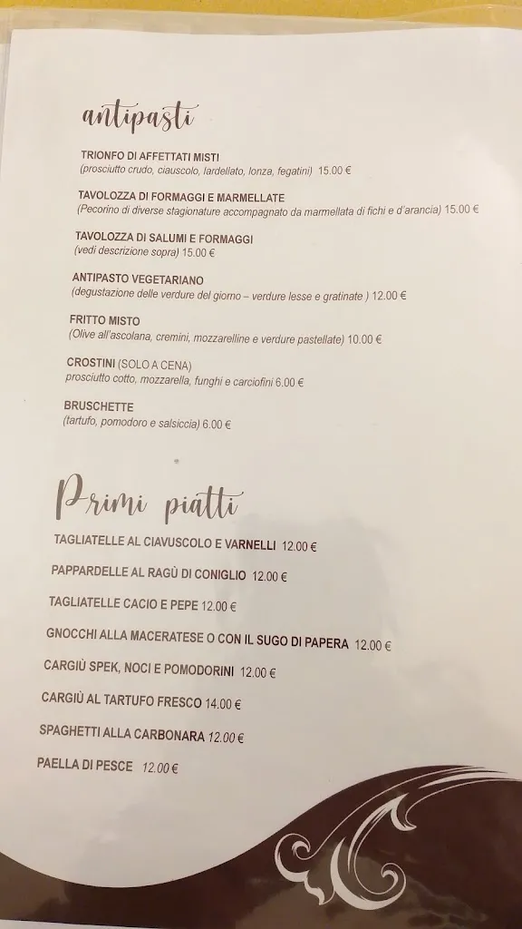 Menu_Osteria Pizzeria Il Quartino_Macerata_image_1