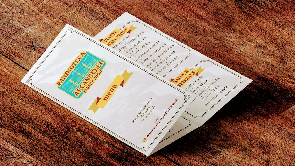 Menu_Paninoteca ai cancelli Street food_Macerata_immagine_2