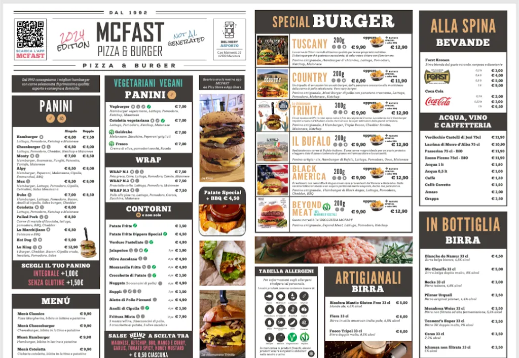 Menu_Mcfast Pizza & Burger_Macerata_image_4