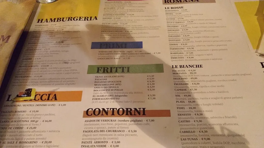 Menu_La Bodeguita Del Medio Di Tamburrini Lucio E' C. Sas_Monsampolo del Tronto_image_1