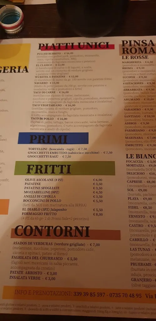 Menu_La Bodeguita Del Medio Di Tamburrini Lucio E' C. Sas_Monsampolo del Tronto_image_2