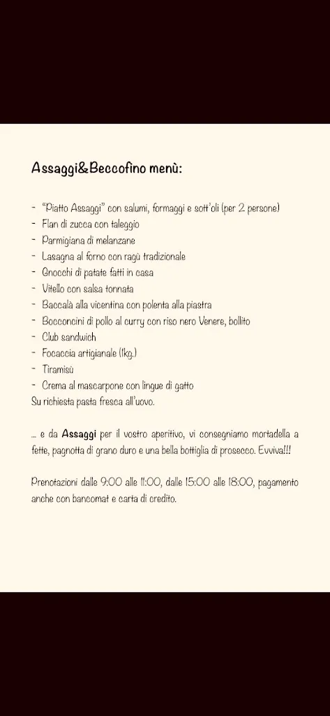 Menu_Ristorante Assaggi Beccofino_Mogliano_image_4