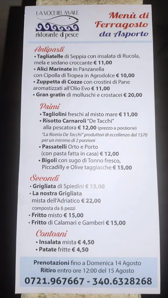 Menu_Ristorante La voce del mare Marotta_Mondolfo_image_2