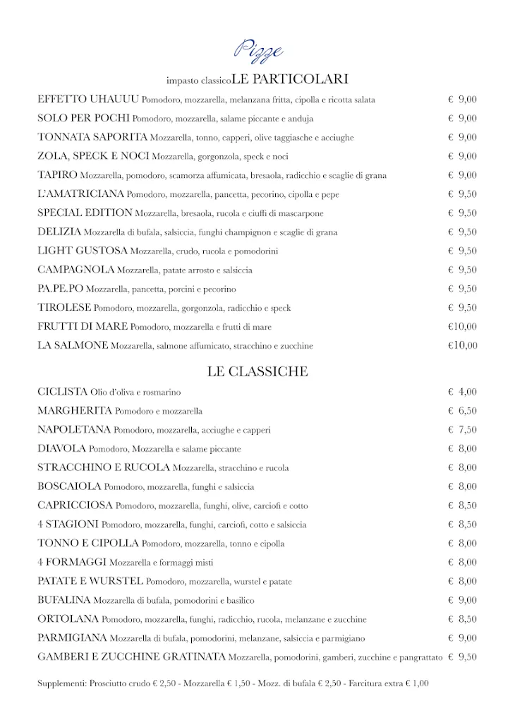 Menu_Ristorante Hotel 