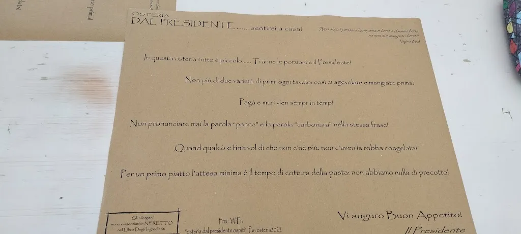 Menu_Osteria Dal Presidente - IN FERIE fino al 25.09.2025_Mondolfo_image_4