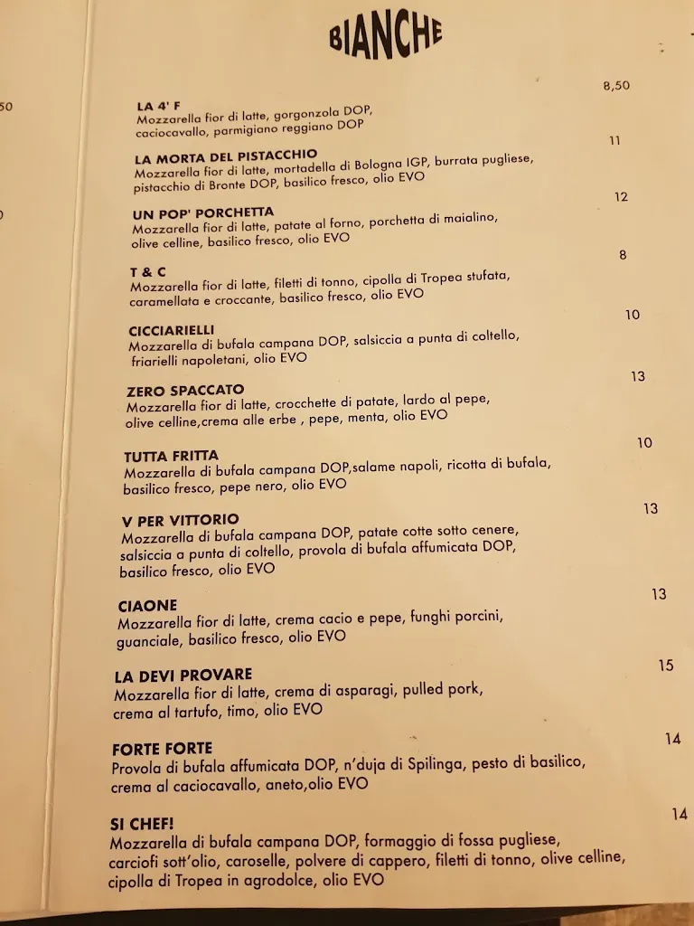 Menu_ZERO Pizza&Drink_Casarano_image_1