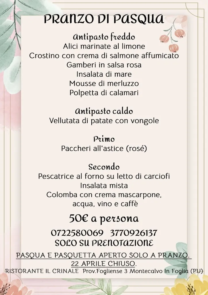 Menu_Ristorante Il Crinale_Montecalvo in Foglia_immagine_1