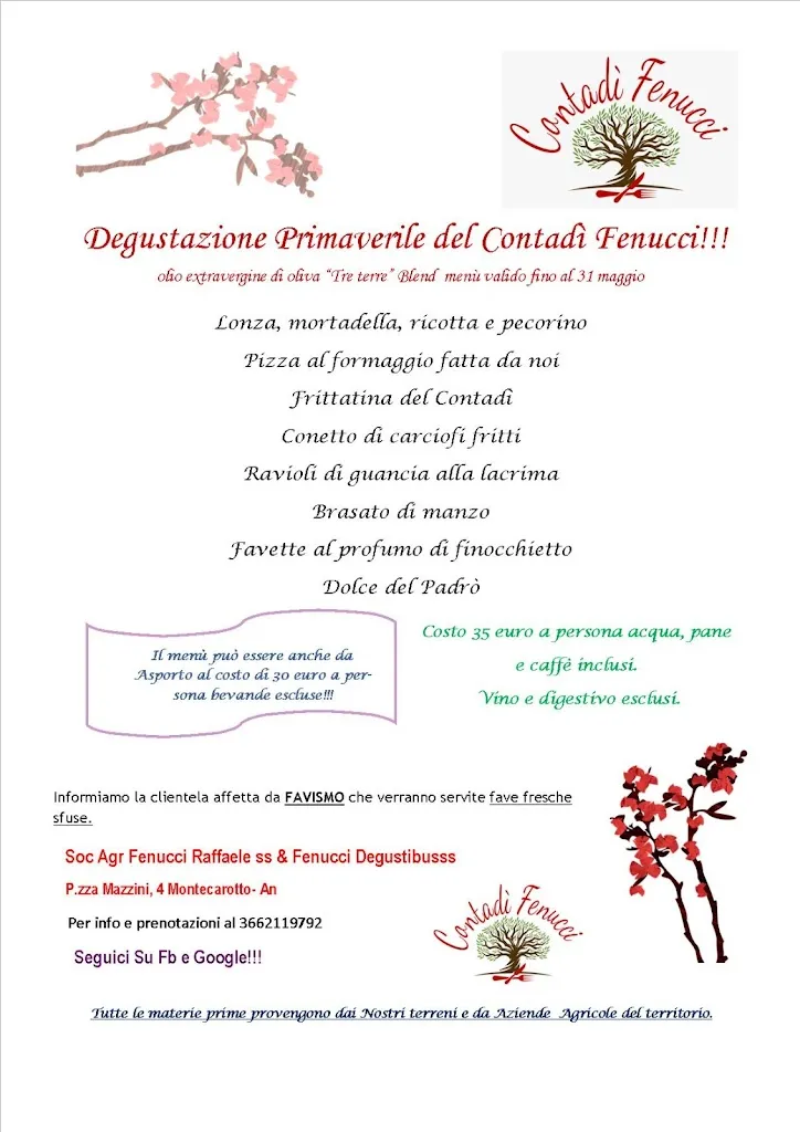 Menu_Società Agricola Fenucci Raffaele Ristorante Agricolo_Montecarotto_image_2